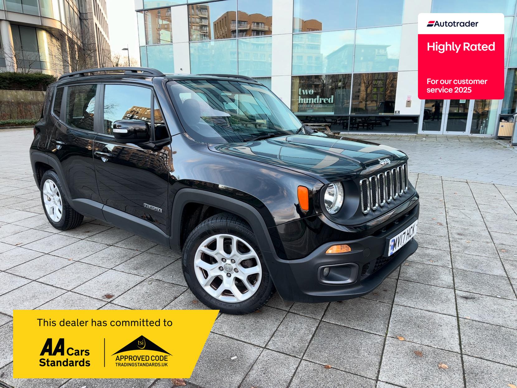 Jeep Renegade 1.4T MultiAirII Longitude SUV 5dr Petrol DDCT Euro 6 (s/s) (140 ps)