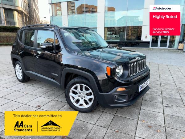 Jeep Renegade 1.4T MultiAirII Longitude SUV 5dr Petrol DDCT Euro 6 (s/s) (140 ps)