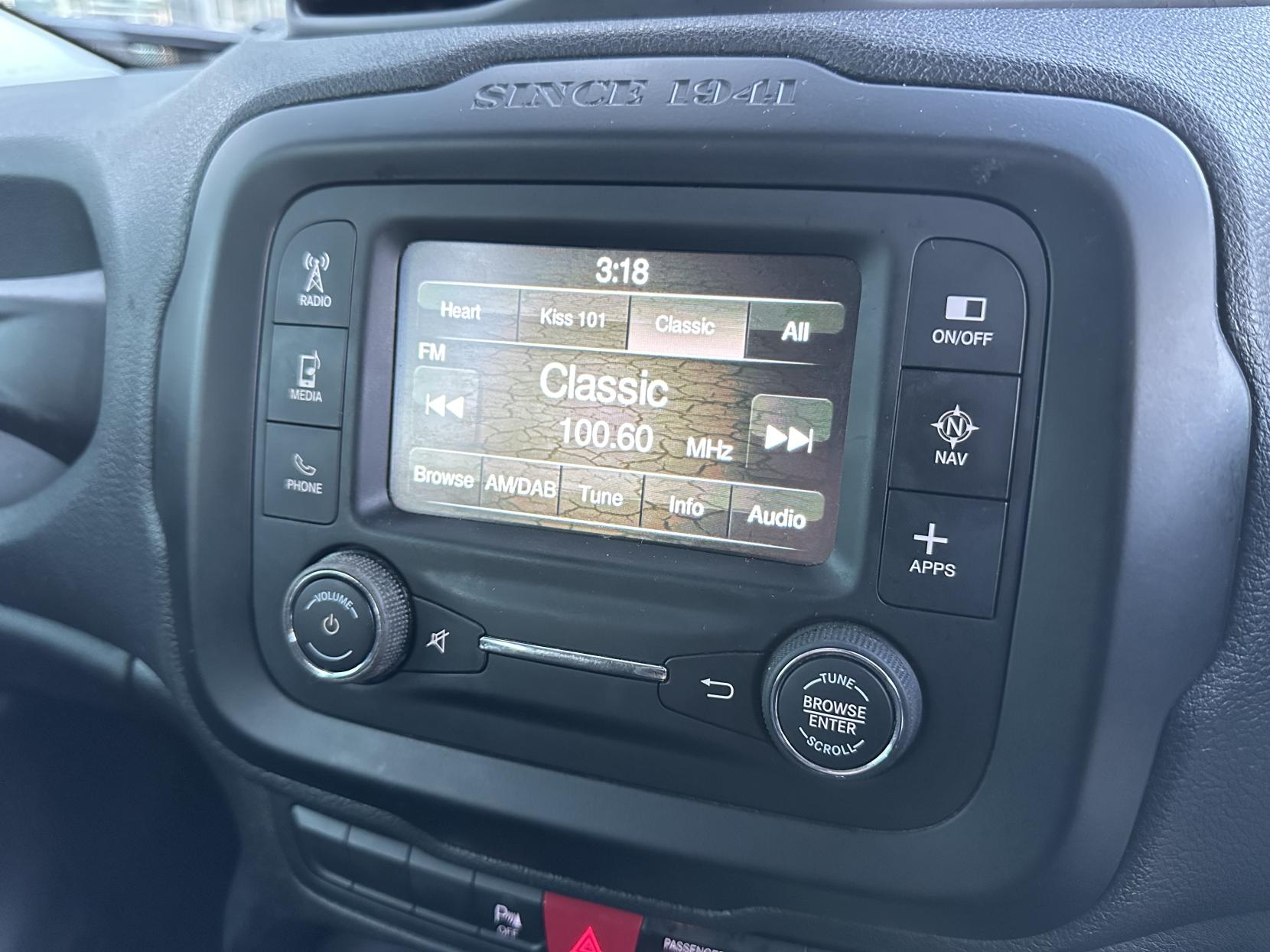 Jeep Renegade 1.4T MultiAirII Longitude SUV 5dr Petrol DDCT Euro 6 (s/s) (140 ps)