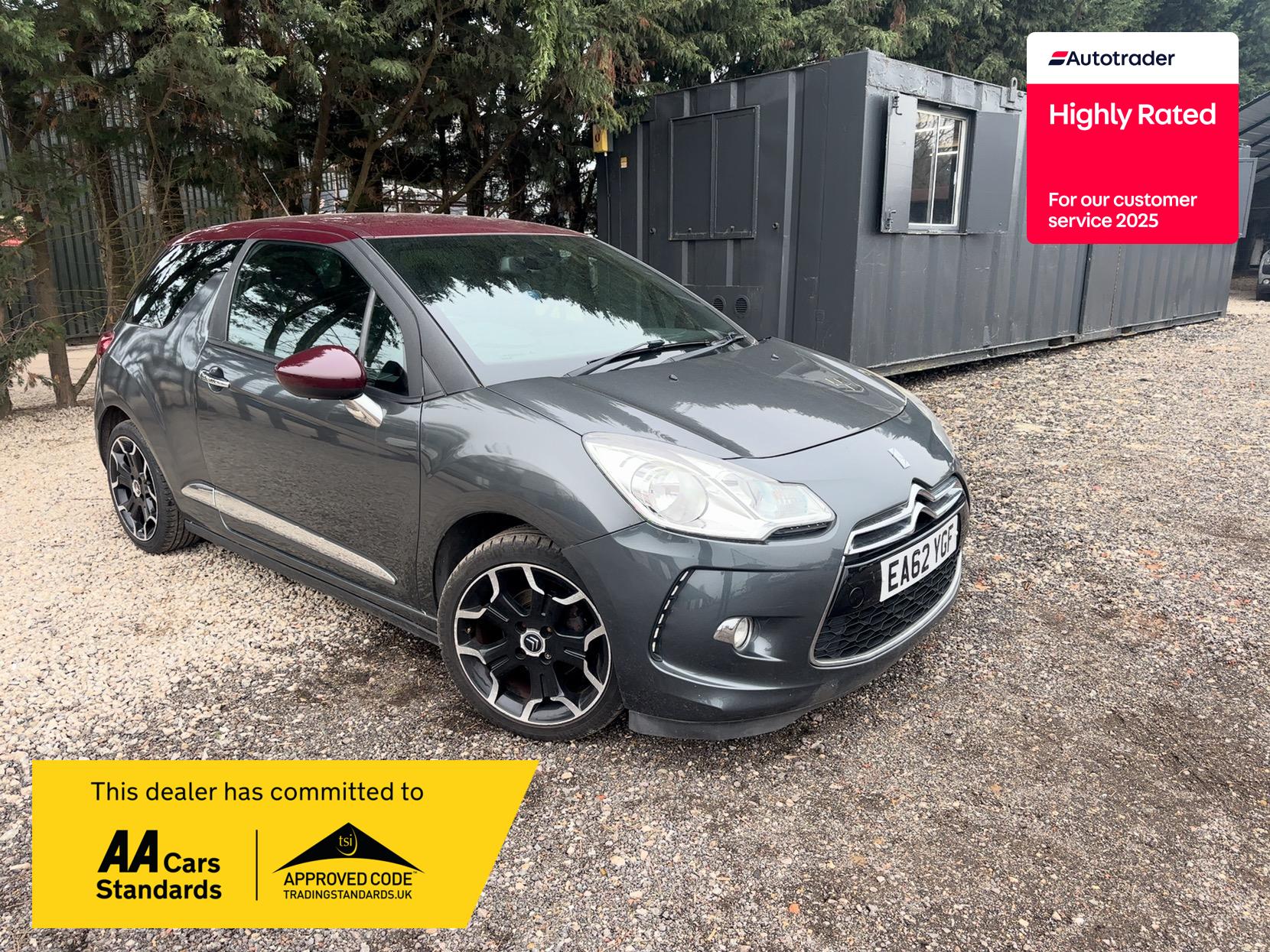 Citroen DS3 1.6 VTi DStyle Plus Hatchback 3dr Petrol Manual Euro 5 (120 ps)