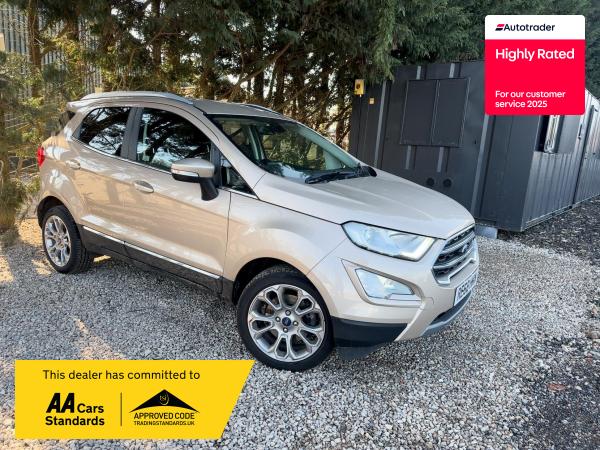 Ford EcoSport 1.0T EcoBoost GPF Titanium SUV 5dr Petrol Auto Euro 6 (s/s) (125 ps)