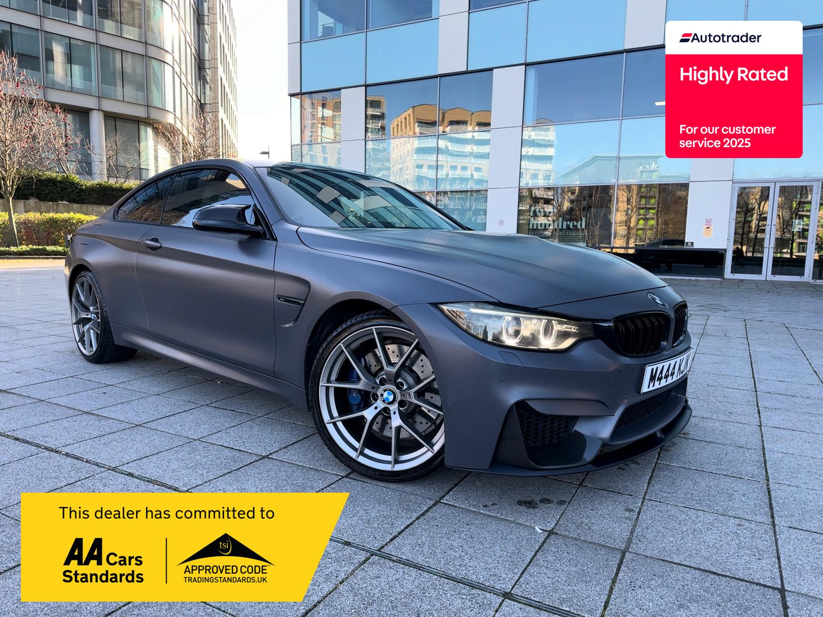 BMW M4 3.0 BiTurbo Coupe 2dr Petrol DCT Euro 6 (s/s) (431 ps)