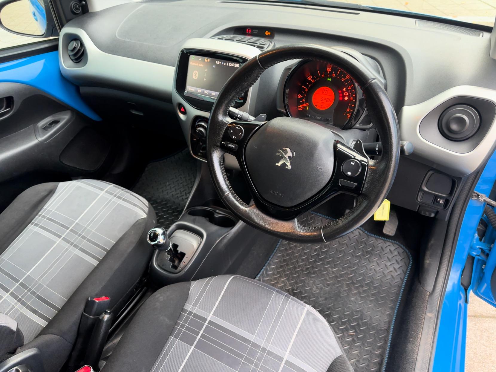 Peugeot 108 1.0 Active Hatchback 5dr Petrol 2 Tronic Euro 6 (68 ps)