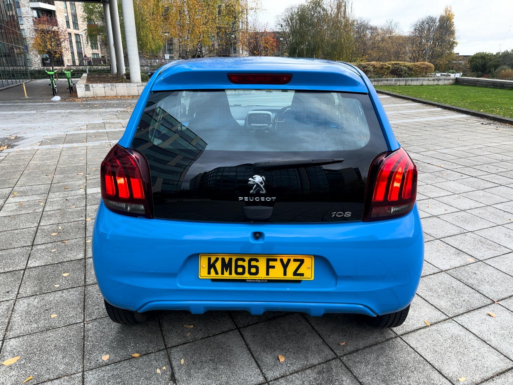 Peugeot 108 1.0 Active Hatchback 5dr Petrol 2 Tronic Euro 6 (68 ps)