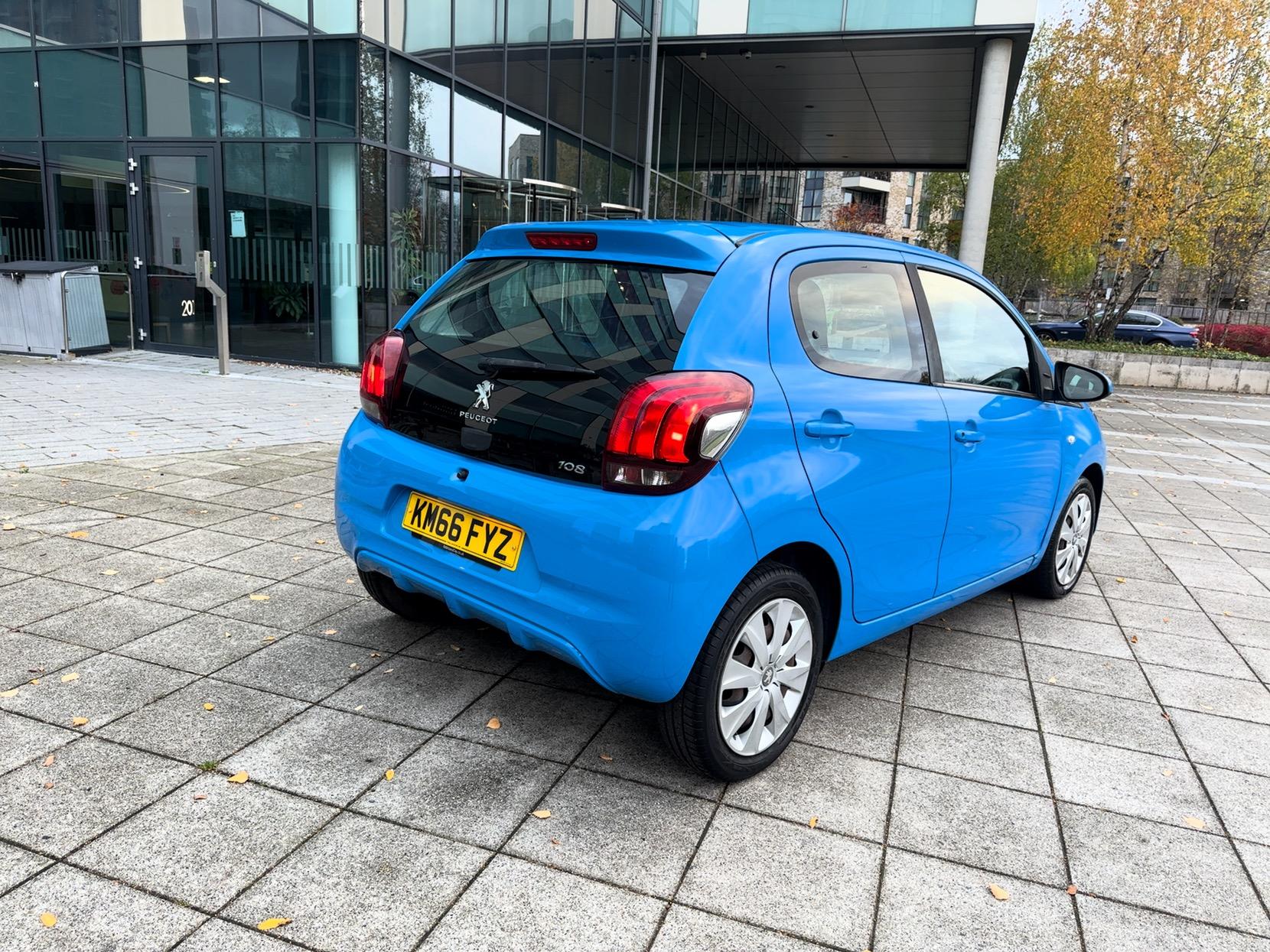 Peugeot 108 1.0 Active Hatchback 5dr Petrol 2 Tronic Euro 6 (68 ps)