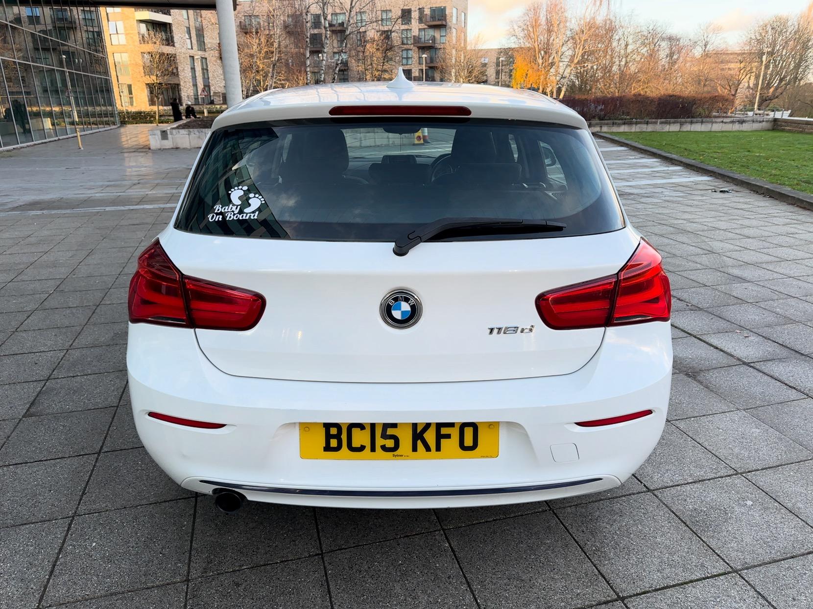 BMW 1 Series 2.0 118d Sport Hatchback 5dr Diesel Manual Euro 6 (s/s) (150 ps)