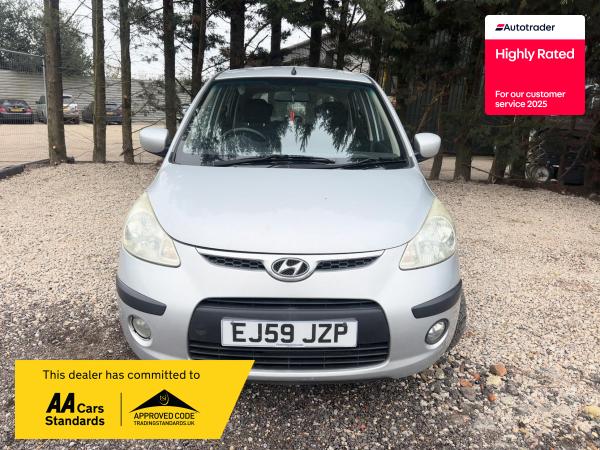 Hyundai i10 1.2 Comfort Hatchback 5dr Petrol Auto Euro 4 (77 bhp)