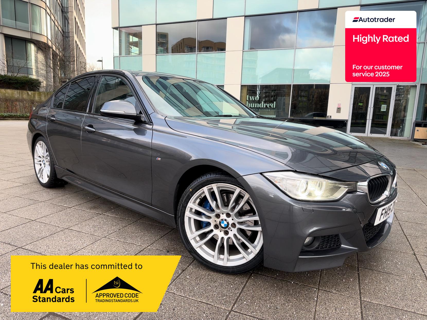 BMW 3 Series 2.0 320d BluePerformance M Sport Saloon 4dr Diesel Auto Euro 6 (s/s) (184 ps)